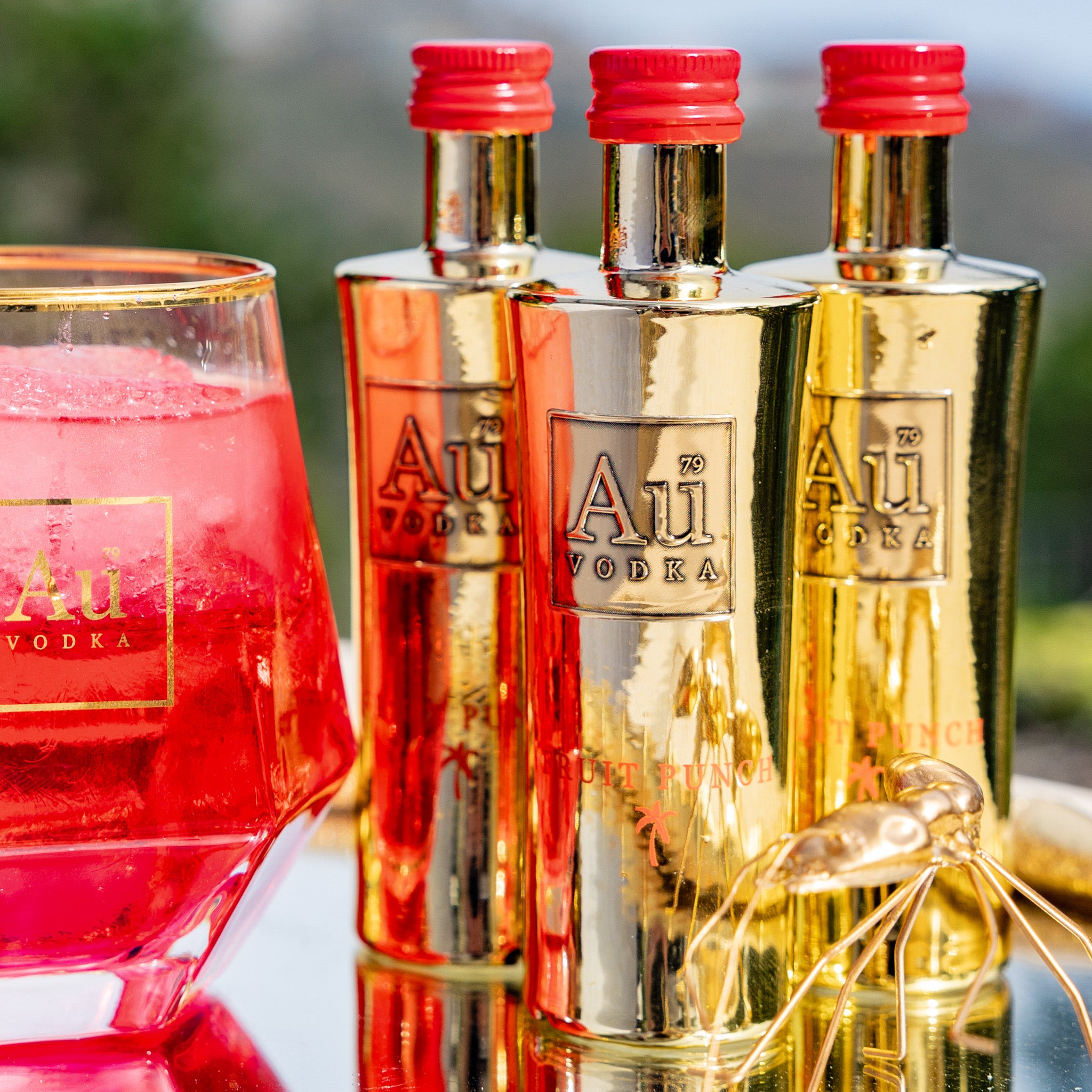 Au Vodka Fruit Punch Miniature Au Vodka Germany & Netherlands